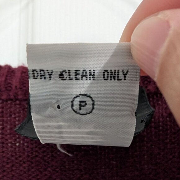 Koos Of Course Artsy Tunic Sweater Womens Size 1X Purple Wool Blend Pullover - Picture 5 of 9